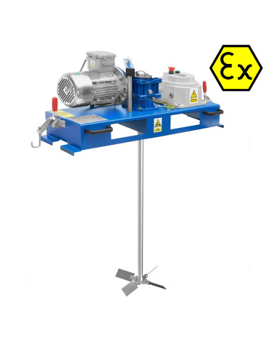 Mieszalnik elektryczny do kontenerów IBC MKE-10000 Ex FULL ATEX