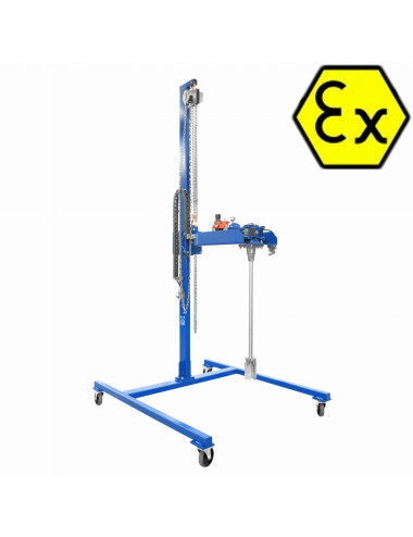 Mieszalnik pneumatyczny stacjonarny do kontenerów IBC MSRP-5000 EKO Ex