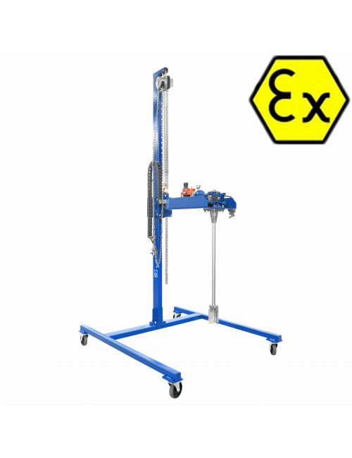 Mieszalnik pneumatyczny stacjonarny do kontenerów IBC MSRP-5000 EKO Ex